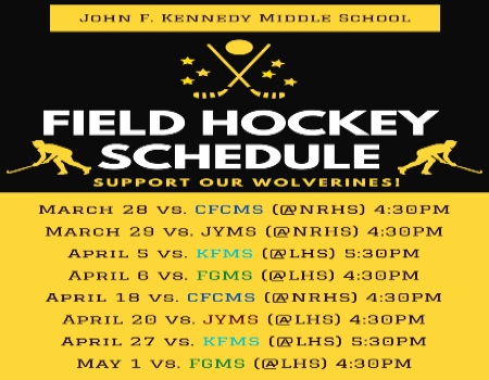  JFK Field Hockey Schedule